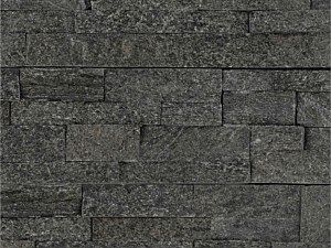 Black Quartzite Ledger Panel